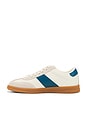 view 5 of 6 Santos Sneaker in Ivory & Dark Teal