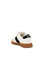 view 3 of 6 Santos Sneaker in Off White & Black