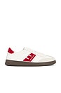 view 1 of 6 Santos Sneakers in Off White, Grey, & Red