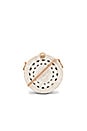 view 1 of 5 Medium Round Classic Bag in White