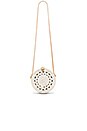 view 5 of 5 Medium Round Classic Bag in White