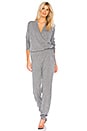 view 1 of 4 Norica Cashmere Jumpsuit in Heather Grey