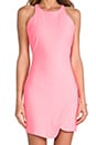 view 5 of 5 x REVOLVE Bardot Dress in Hot Coral