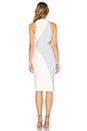 view 3 of 3 Amina Dress in Dew & Ivory