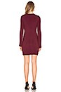 view 3 of 3 Penny Dress in Bordeaux