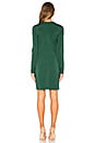 view 3 of 3 Starr Mini Dress in Bottle Green