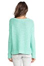 view 3 of 5 Boxy Pullover Sweater in Mint