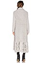 view 3 of 3 Robe Cardigan in Heather Grey