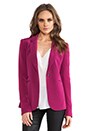 view 1 of 6 Rex Blazer with Colored Lining in Raspberry