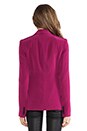 view 4 of 6 Rex Blazer with Colored Lining in Raspberry