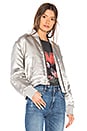 view 2 of 4 Royan Bomber Jacket in Metallic Silver