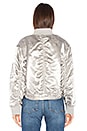 view 3 of 4 Royan Bomber Jacket in Metallic Silver