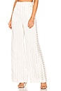 view 1 of 4 Jones Wide Leg Trouser in White Combo
