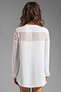 view 2 of 5 Karin Blouse in Chalk White