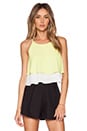 view 1 of 3 Lila Top in Limelight & Ivory
