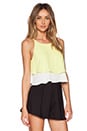 view 2 of 3 Lila Top in Limelight & Ivory