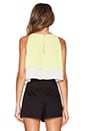 view 3 of 3 Lila Top in Limelight & Ivory