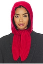 view 2 of 5 Liezel Kerchief Hood in Passion