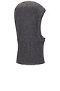view 3 of 3 Rufus Knit Balaclava in Rock Ash
