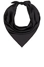 view 6 of 8 Paola Silk Scarf in Black