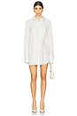 view 1 of 3 Bibas Mini Shirt Dress in Chalk
