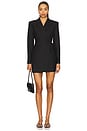 view 1 of 3 Myah Mini Blazer Dress in Black