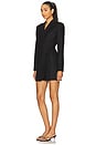 view 2 of 3 Myah Mini Blazer Dress in Black