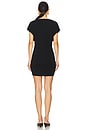 view 3 of 4 Rebecca Mini Dress in Black