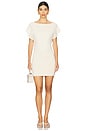 view 1 of 4 Rebecca Mini Dress in Bone