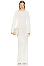 view 1 of 4 x Coco Wister Long Sleeve Maxi Dress in Ivory