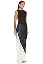 view 3 of 5 Via Asym Maxi Dress in Black