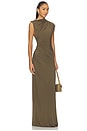 view 1 of 3 Auda Gown in Olive