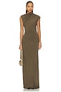 view 2 of 3 Auda Gown in Olive