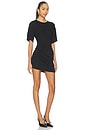 view 2 of 4 Ira Twisted Tee Dress in Black