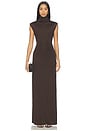 view 2 of 5 Ingrida Gown in Espresso
