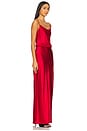 view 2 of 3 Yarden Silk Maxi Dress in Red