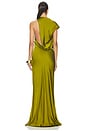 view 4 of 5 Noss Gown in Peridot Green