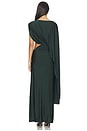 view 4 of 5 Ingrida Maxi Dress in Dark Emerald