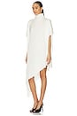view 3 of 4 Noss Asym Mini Dress in Ivory