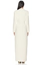 view 3 of 5 Lovise Polished Crepe Maxi Dress in Ivory