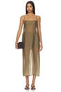 view 1 of 4 x Coco Ettore Maxi Dress in Dark Khaki