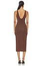 view 3 of 4 VESTIDO PRAVA in Chocolate Brown
