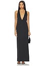 view 1 of 4 x Blake Evin Veda Gown in Black
