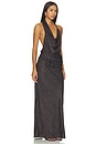 view 2 of 5 Taylor Gown in Ganache Geo