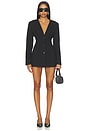 view 1 of 5 Jan Classic Suiting Mini Dress in Black