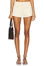 view 1 of 7 Ilya Tailored Micro Short in Natural