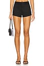 view 1 of 6 Ilya Tailored Micro Short in Black