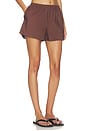 view 2 of 7 Aven Short in Chocolate