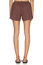 view 4 of 7 Aven Short in Chocolate
