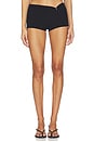 view 1 of 7 x Jasmine Tookes Silvana Knit Micro Short in Black